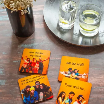 Dosti rocks coaster set