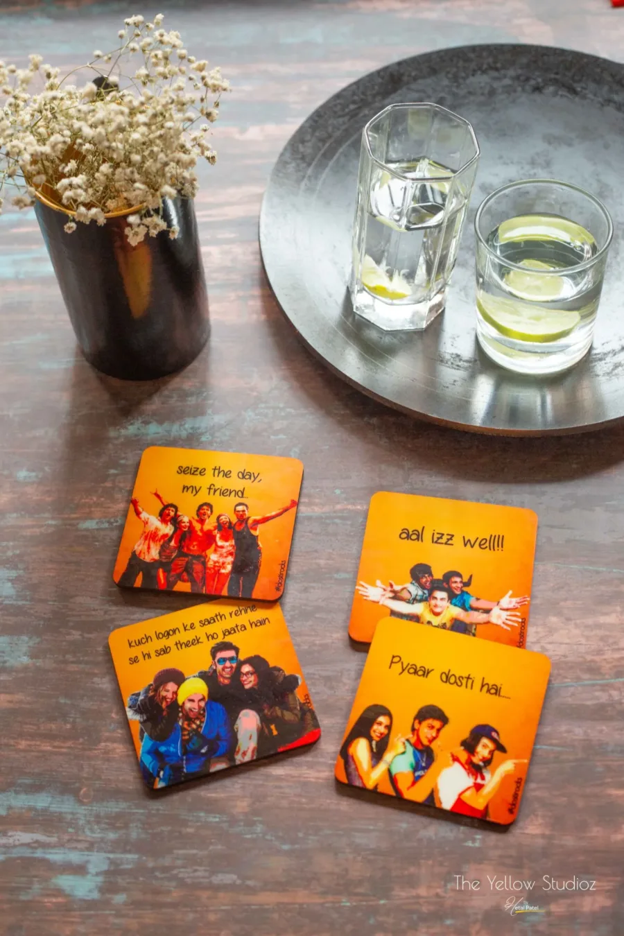 Dosti rocks coaster set