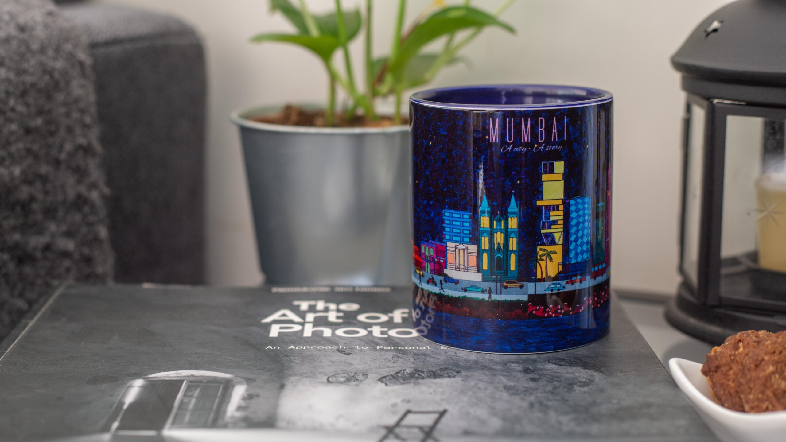 Colourful Coffee Mug with Quote - Mumbai A City, A Story