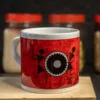 Tea mug with Indian Flair Warli print