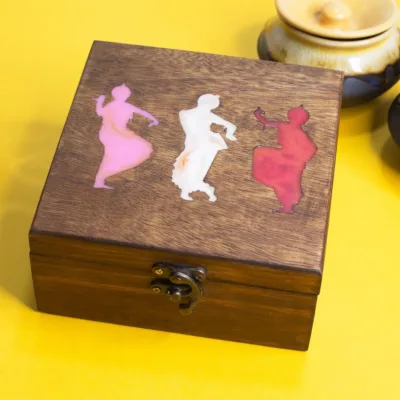 Pink Suramya wooden box