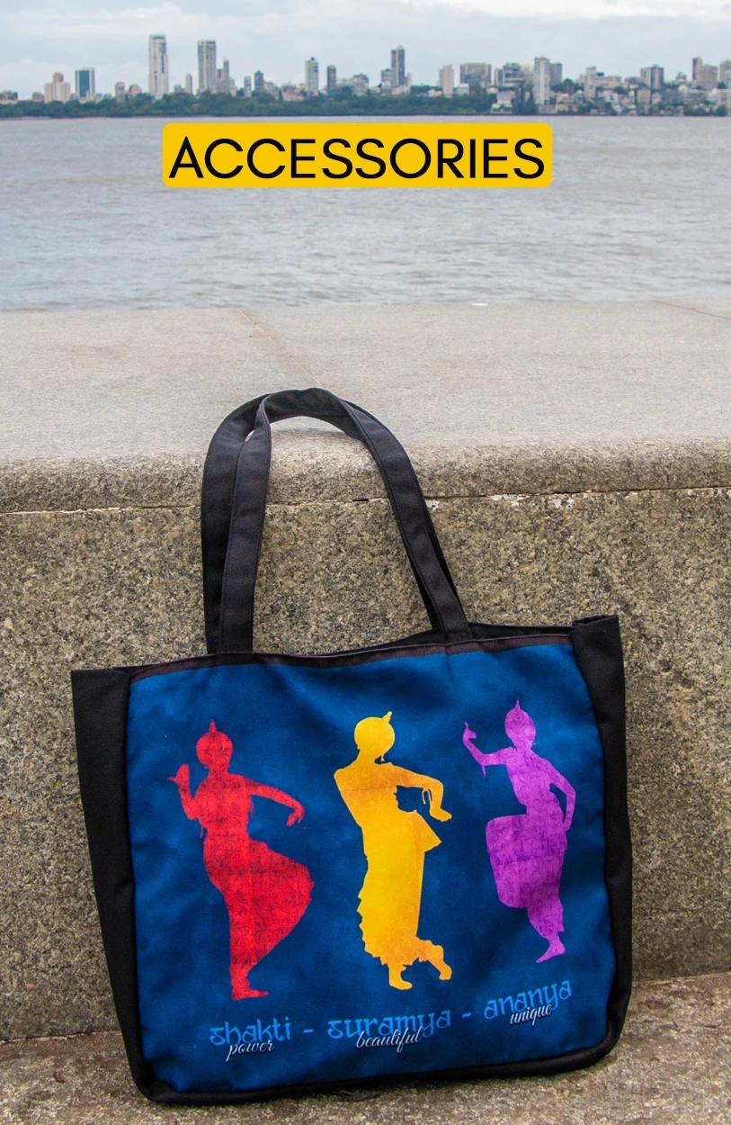 Accessories Tote Bag - The Yellow Studioz by Hetal Patel