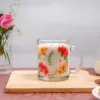 TYS23 Hibiscus Glass Mug 3