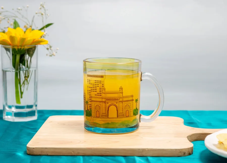 TYS23 Mumbai Iconic Glass Mug 4