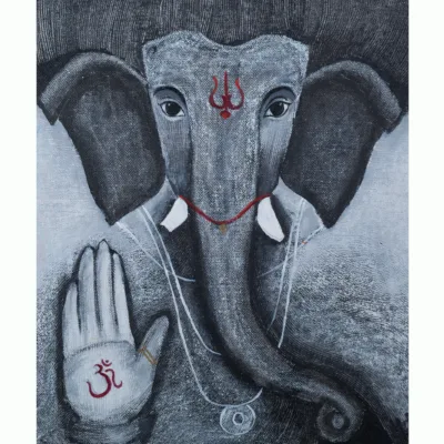 Divine Tranquility - Ganesha Art Print