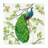 Mayura Art Print - Beautiful Peacock with Nature Background