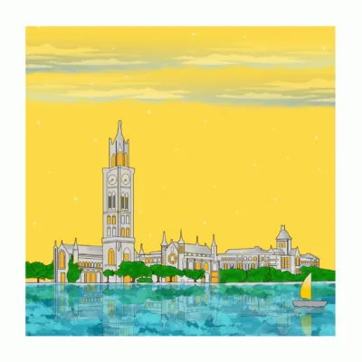 Mumbai University Art Print