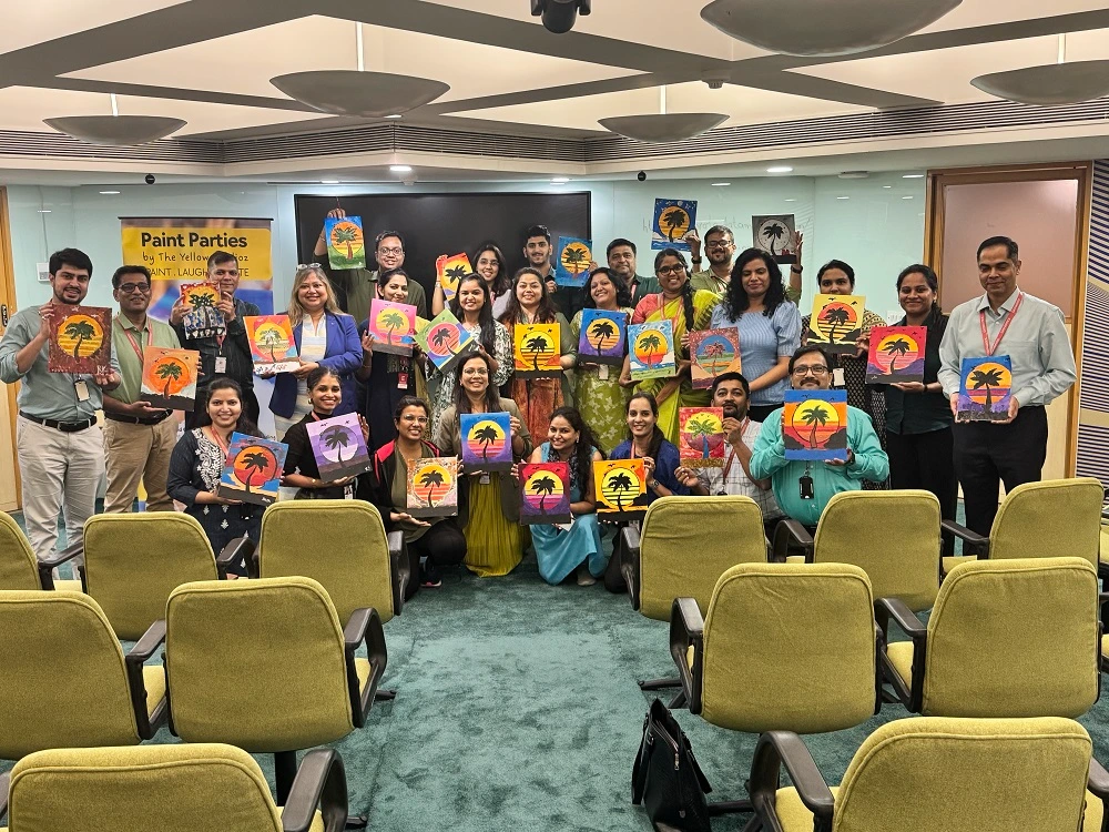 Corporate Paint Parties